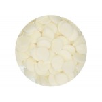 Бонбонки за топене FunCakes Deco Melts - снежно бяло, 250 г